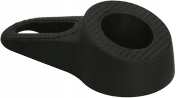 Odbojnik klin stoper dwustronny drzwi okien - Kolor czarny