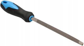 Pilnik ślusarski trójkątny do metalu gradacja średnia 200 mm