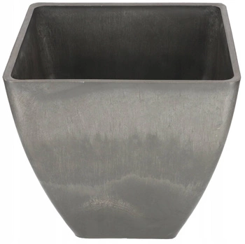 Doniczka ogrodowa donica osłonka kompozytowa szara 28 cm