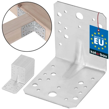 Kątownik łącznik ciesielski 105x105x90 - 12 szt.