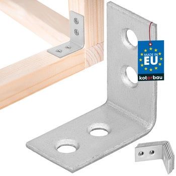 Kątownik łącznik ciesielski 30x30x17 mm zestaw 12 szt.