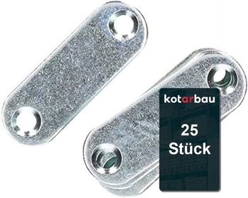 Płytka perforowana płaska 42x1,5 mm zestaw 25 szt.