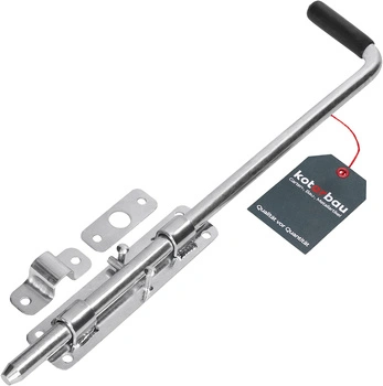 Zasuwa garażowa rygiel 420 mm bramy furtki drzwi