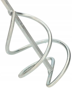 Mieszadło spiralne do zapraw kleju farb stal 80mm