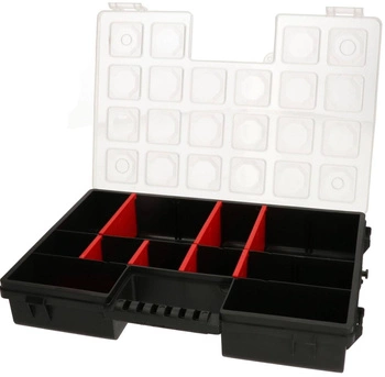 Organizer ręczny 14-komorowy walizka narzędziowa skrzynka - 28 cm