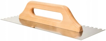 Paca nierdzewna zębata kleju 380mm grzebień 8x8