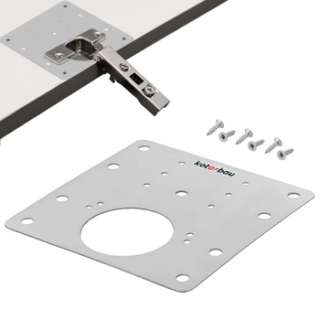 Zestaw naprawczy do zawiasów meblowych puszkowych 9x9 cm