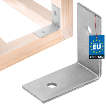 Kątownik ciesielski nierdzewny ocynkowany 30x30x15 mm