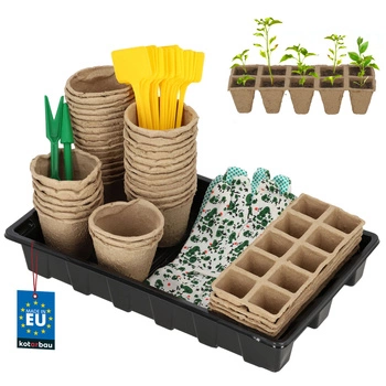 Doniczki torfowe na rozsady zestaw