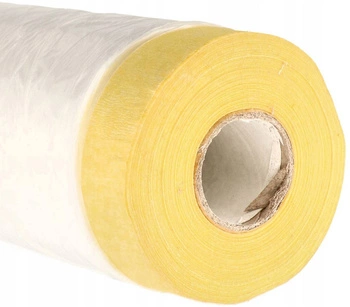 Folia malarska 360x20 plandeka ochronna z taśmą