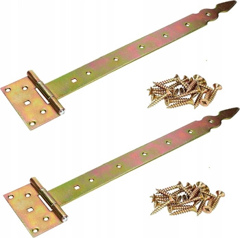 Zawias altanowy do drzwi okiennic altan t 400 mm zestaw 2 szt.