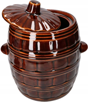 Beczka kamionka 5 garnek kiszenia ogórków kapusty