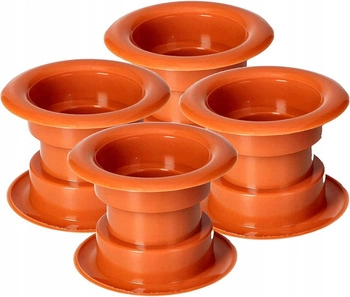 Tuleja do drzwi tulejka drzwiowa wentylacyjna - 4 szt.