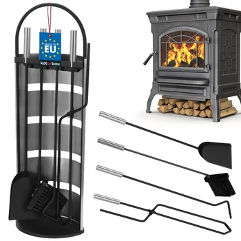 Zestaw kominkowy akcesoria przybory pieca kominka