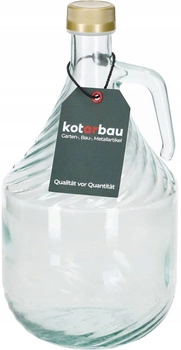 Karafka 2l butelka dzbanek szklany na olej wino piwo