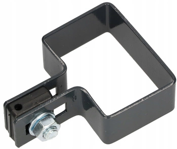 Obejma słupka paneli ogrodzeniowych 60x40 mm startowa