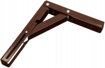 Wspornik kątownik składany na półkę 200 mm rozkładany