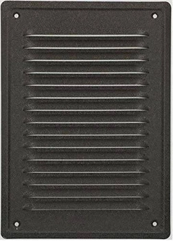 Kratka wentylacyjna kominowa z siatką 230x165 antracyt