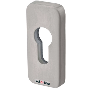 Szyld drzwiowy górny prostokątny klamki wkładkę inox