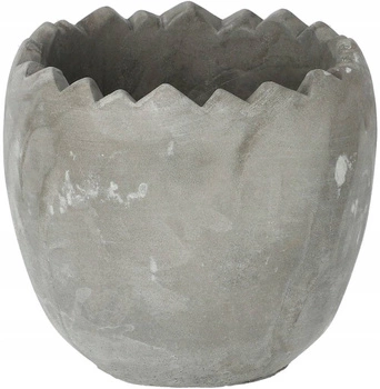 Doniczka osłonka ceramiczna skorupa jajka ⌀12 cm