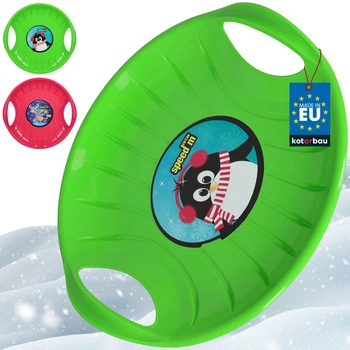 Sanki ślizgacz koło do zjeżdżania po śniegu 60 cm zestaw 2 szt.