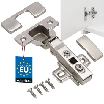 Zawias meblowy 35 mm samodomykający puszkowy