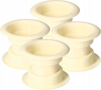 Tuleja do drzwi tulejka drzwiowa wentylacyjna - 4 szt.