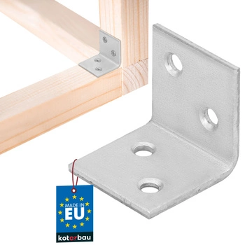 Kątownik ciesielski nierdzewny ocynkowany 25x25x25 mm