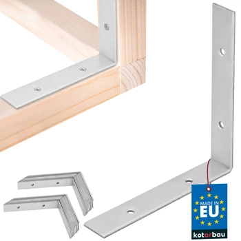 Kątownik ciesielski ocynkowany 150x150x25 mm zestaw 25 szt.