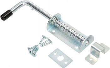 Zasuwa garażowa rygiel 200 mm bramy furtki drzwi