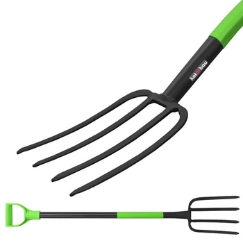 Widły 4-zębne trzonem gospodarcze rolnicze kopania