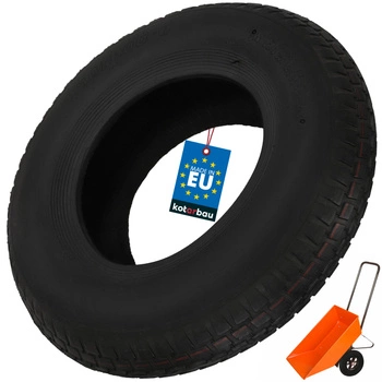 Opona do koła taczki wózków 4-płócienna 40 cm