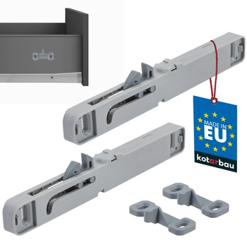 Spowalniacz do prowadnic rolkowych 149x27 mm