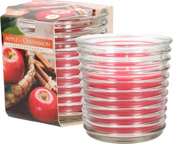 Zestaw świeca świeczka zapachowa szklana słoik 2 szt.