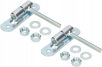 Zawias bramowy regulowany z kulką ø 24 m12 2 szt.