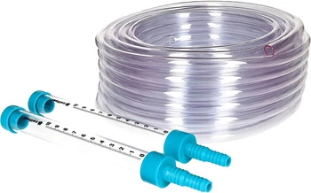 Poziomica wodna z wężem 10m szlaufwaga menzurki