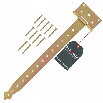 Zawias altanowy budowlany żółty 400 mm