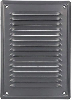 Kratka wentylacyjna kominowa z siatką 230x165 popiel