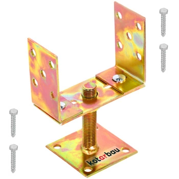 Podstawa słupa przykręcana u 120-160 mm wspornik kotwa na stopce