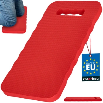 Podkładka piankowa ogrodnicza pod kolana czerwony 40x20 cm
