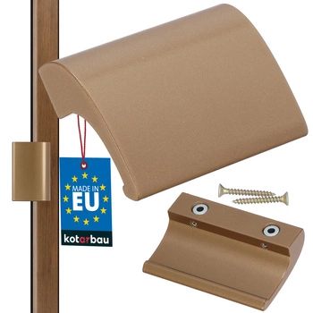 Pochwyt balkonowy palacza do drzwi okna - Kolor patyna