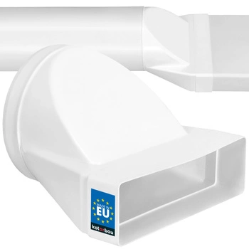 Łącznik kanałów 204x60 przekroju zmiennego fi150mm