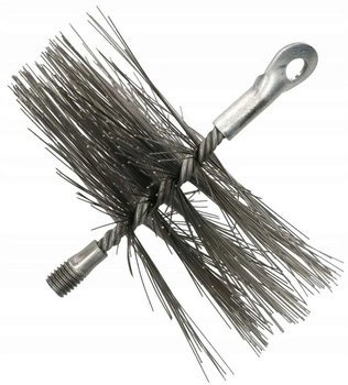 Szczotka kominowa druciana wycior pieca 125 mm