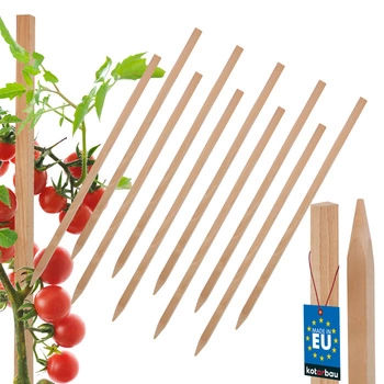 Paliki drewniane do pomidorów warzyw podpory ogrodowe 30 cm zestaw 10 szt.