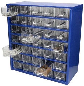 Organizer warsztatowy modułowy regał 35 szuflad
