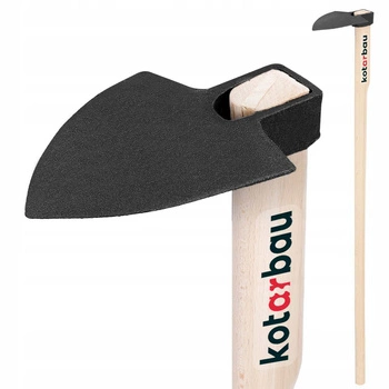 Motyka kopaczka sercowa 130 mm ogrodowa kuta trzon