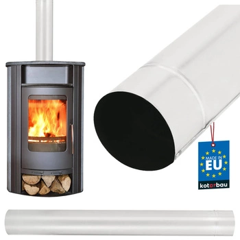 Rura dymna piecowa kominowa ø120 kominka żaroodporna