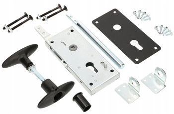 Zamek drzwi garażowych bram garażu rygiel kastel