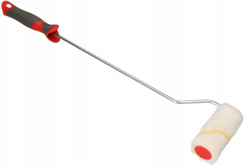 Zestaw wałek malarski złota nić 100x50 rączka guma