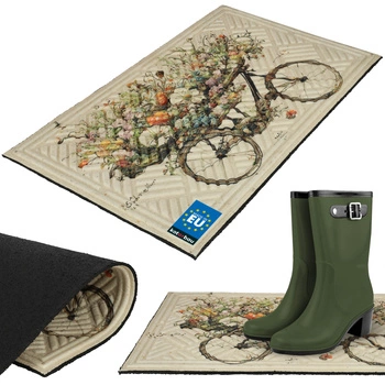 Wycieraczka 45x75 rower dekoracyjna pod drzwi